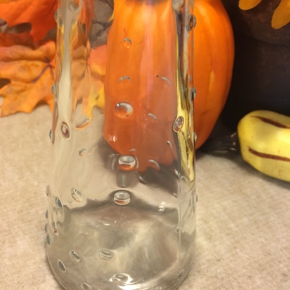 IKEA tapered Clear bubble glass vase - Picture 2 of 4